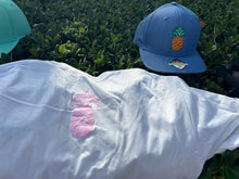 Load image into Gallery viewer, rear tee shirt with pink logo